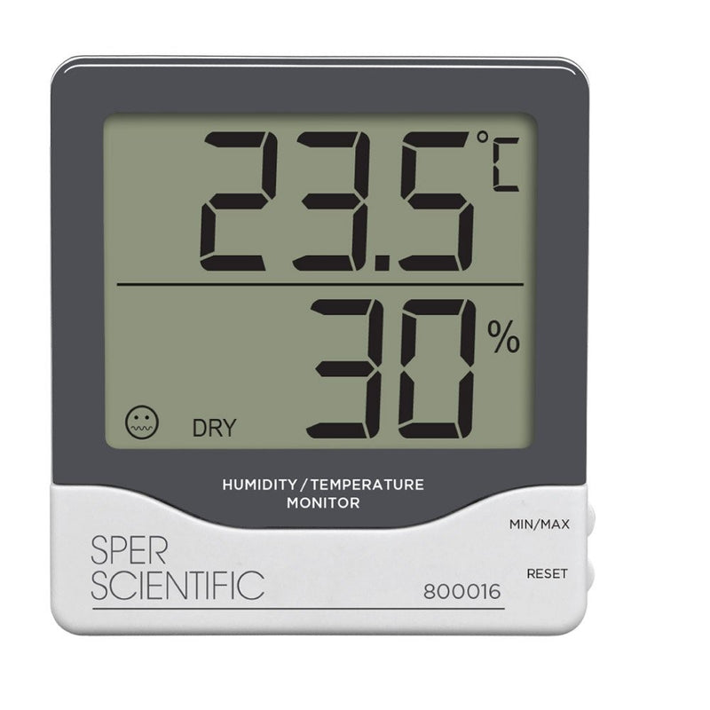 Sper Scientific 800016 Humidity/Temperature Monitor
