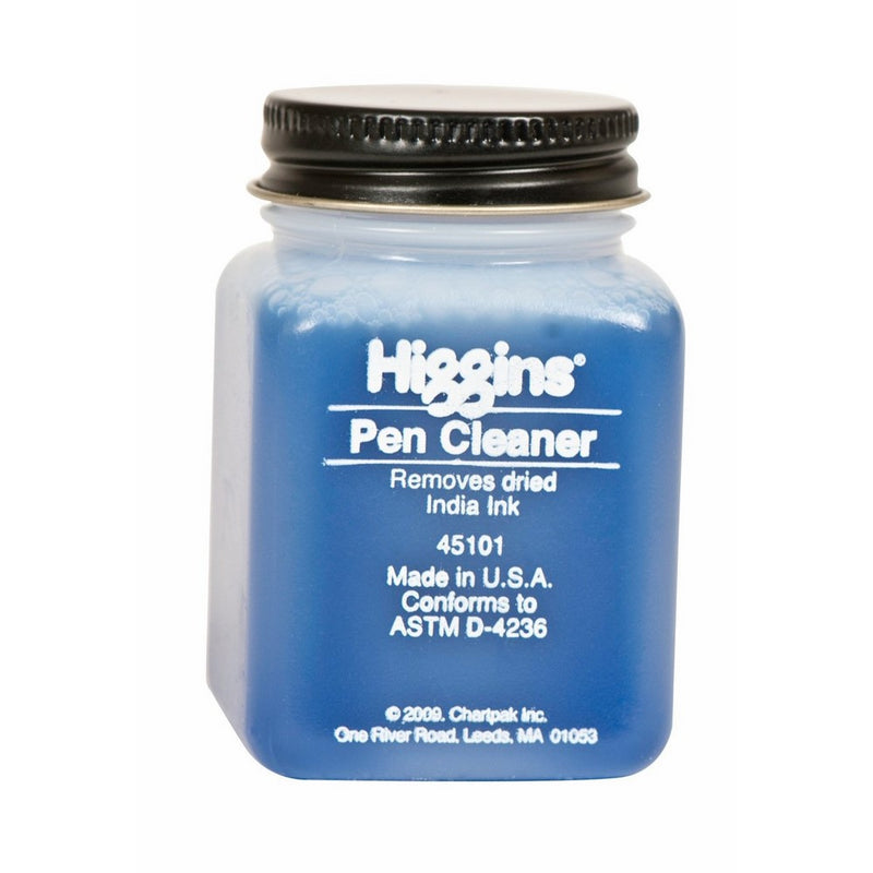 Higgins Pen Cleaner, 2.5 Oz Bottle (45101)
