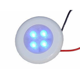 Aqua Signal 4-LED Accent and Courtesy Light with Interchangeable Covers, Blue