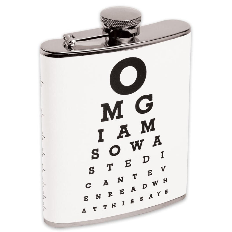Hindsight is 20 20 Hip Flask