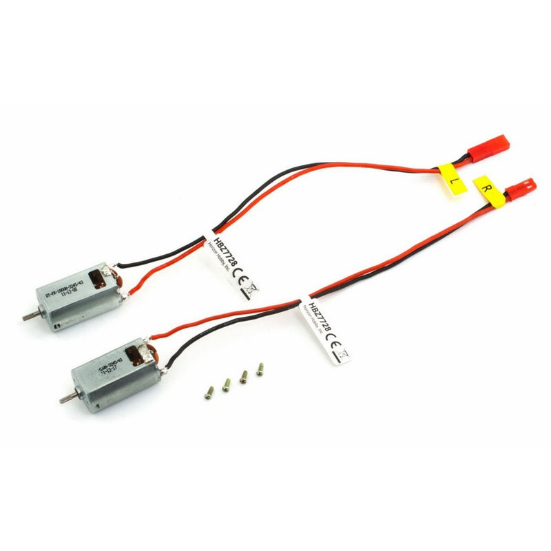 Hobbyzone Brushed 180 Motor Set (2)