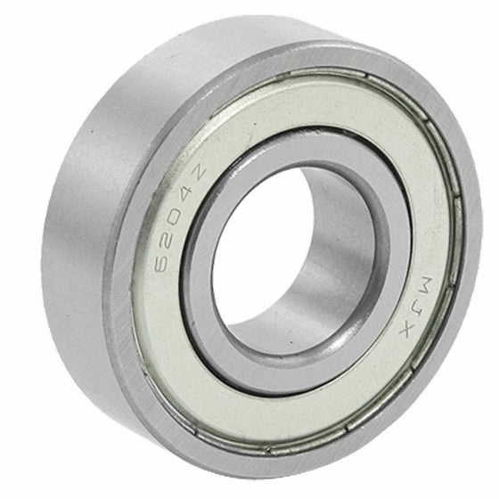 uxcell 20 x 47 x 14mm 6204Z Double Metal Shielded Wheel Axle Ball Bearing