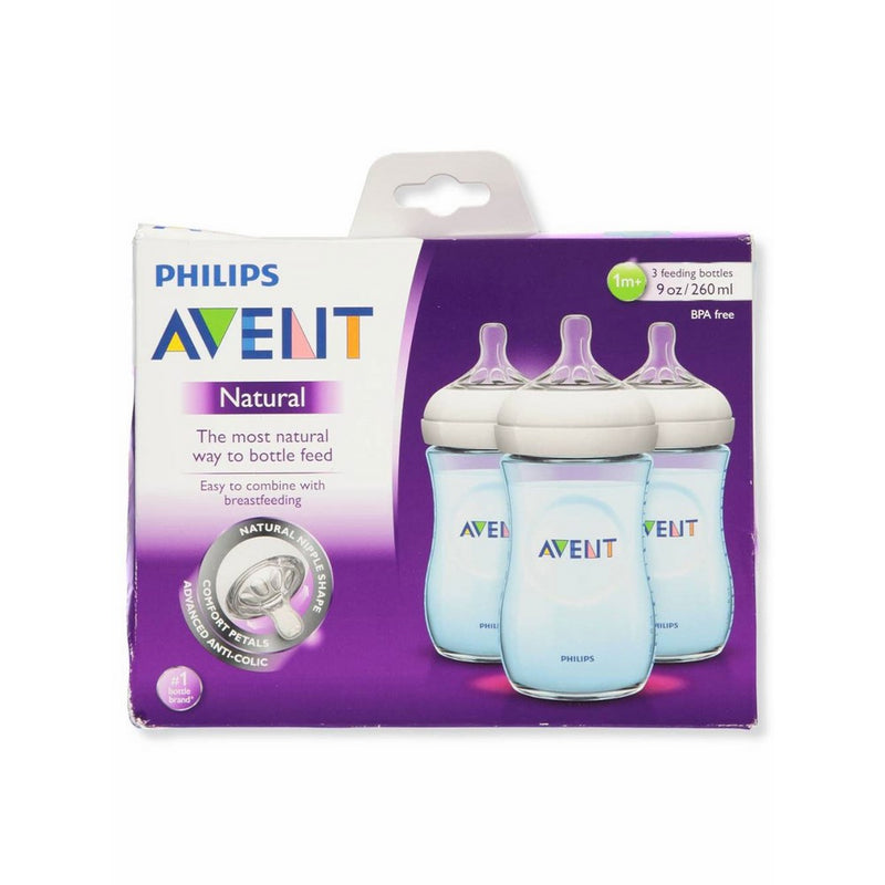 Philips Avent Natural Bottle 3pk - 9oz (Boy)