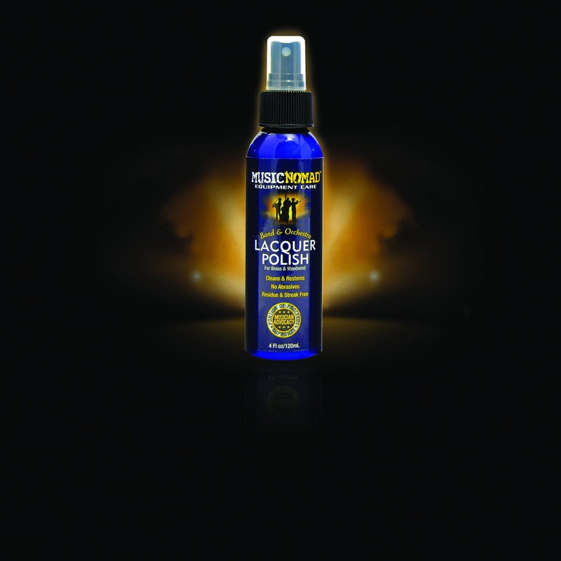 Music Nomad MN700 Lacquer Polish for Brass and Woodwind Instruments, 4 oz.