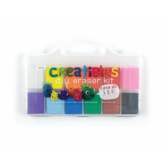 OOLY is now newly OOLY, Creatibles DIY Erasers, Set of 12 (161-001)