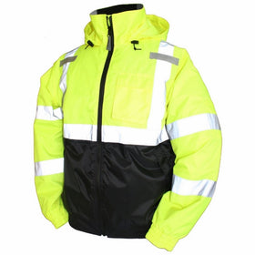 Tingley Rubber Bomber II Jacket, (3-XLarge) Lime Green