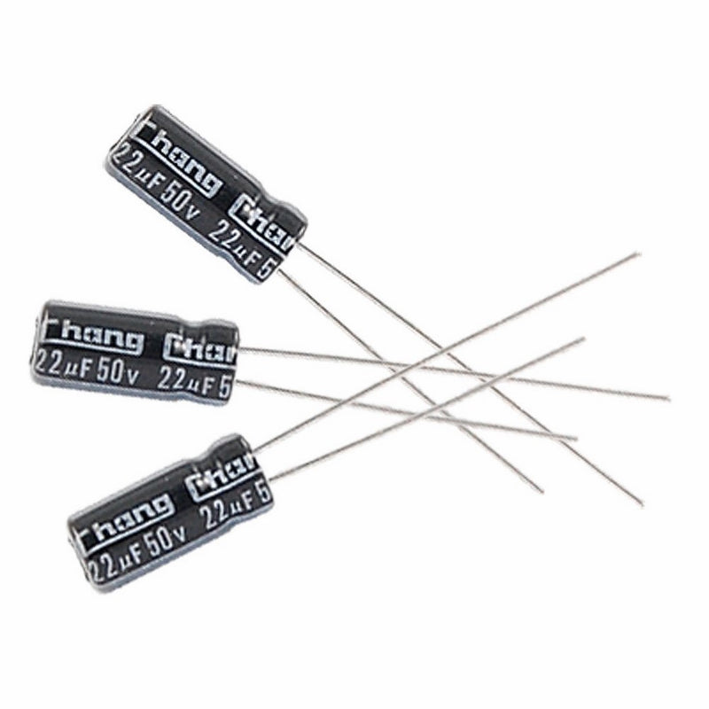Uxcell a11110400ux0154 20 x 50V 22uF 105C Radial Electrolytic Capacitor, 5 x 11 mm