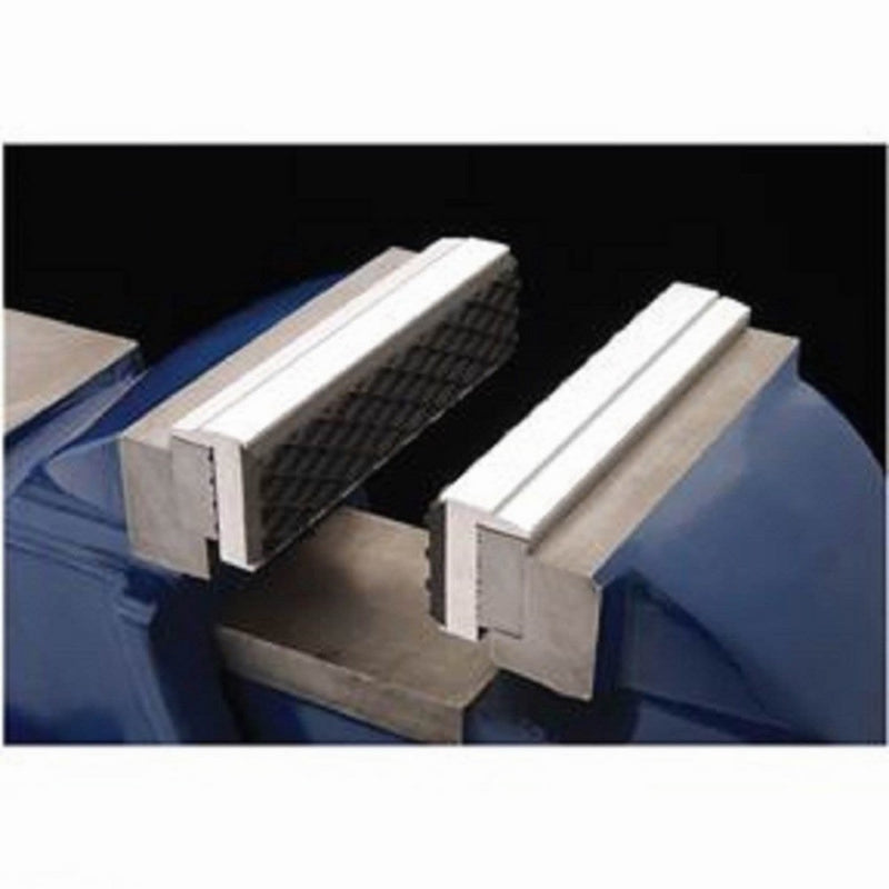 Pair of Magnetic Aluminium Rubber Soft Pad Jaws For Metal Vise 5 1/2" Long Pads
