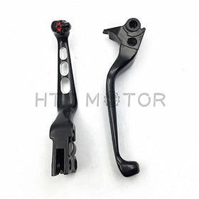 CNC Aluminum Black Brake Clutch Skull Zombie Lever for Harley Davidson XL Sportster 883 1200 softail