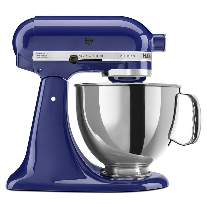 KitchenAid KSM150PSBU Artisan Series 5-Qt. Stand Mixer with Pouring Shield - Cobalt Blue