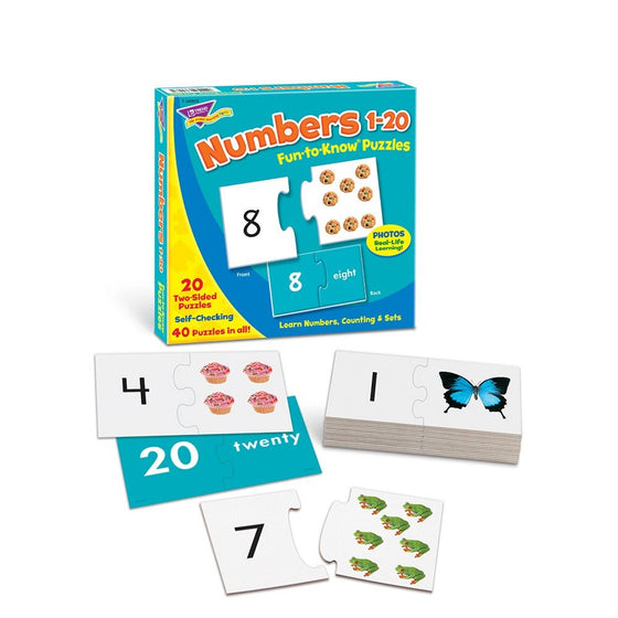Fun-to-Know Puzzles: Numbers 1–20