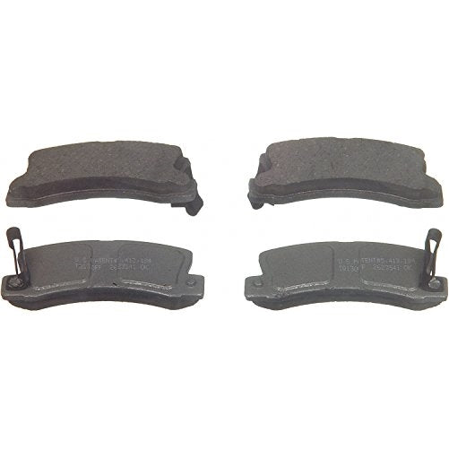 Wagner ThermoQuiet QC325 Ceramic Disc Pad Set, Rear
