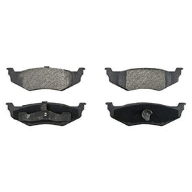 Wagner Severe Duty SX782 Semi-Metallic Disc Pad Set, Rear