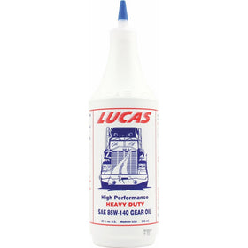 Lucas Oil LUC10042 SAE 85W-140 Heavy Duty Gear Oil - 1 Quart