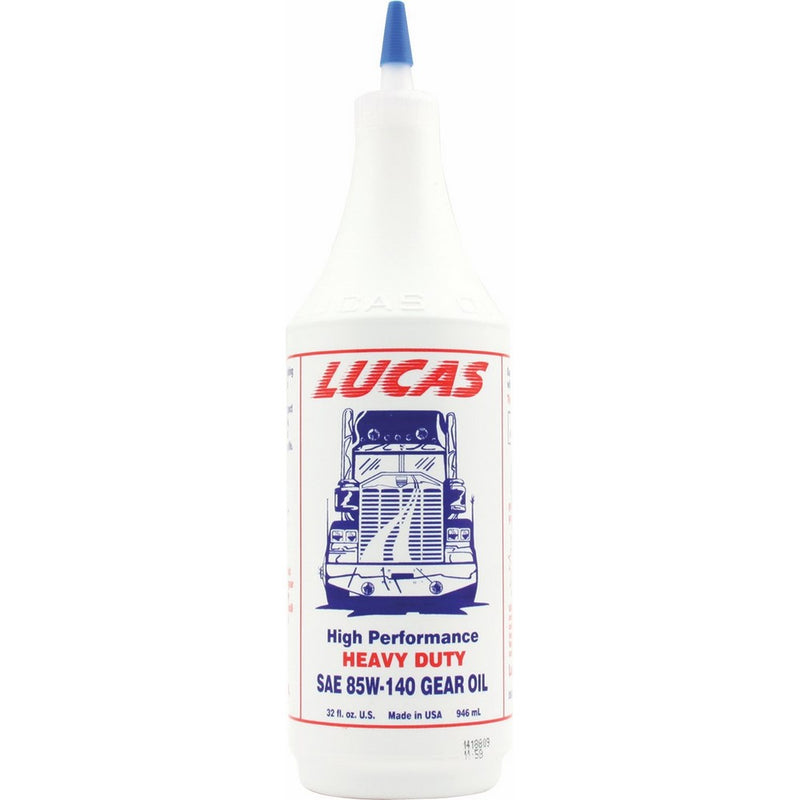 Lucas Oil LUC10042 SAE 85W-140 Heavy Duty Gear Oil - 1 Quart