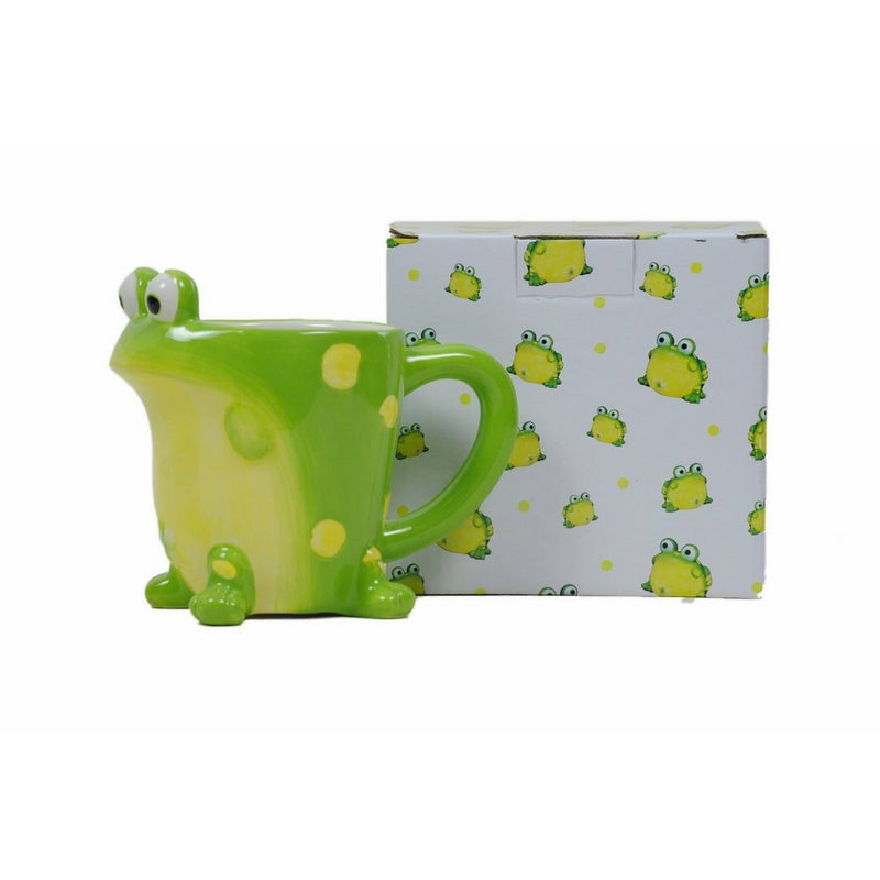 Toby The Toad Frog Coffee Mug Adorable Mug With Gift Box