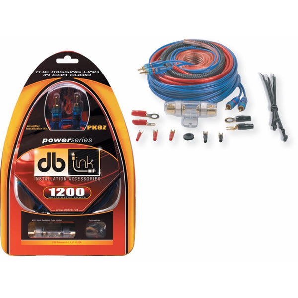 DB Link PK8Z 8-Gauge Power Series Amplifier Installation Kit