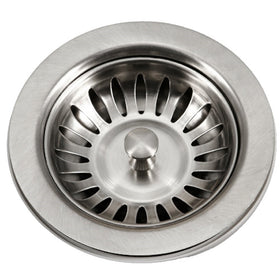 Houzer 190-9180 Sink Basket Strainer for 3.5-Inch Drain Openings