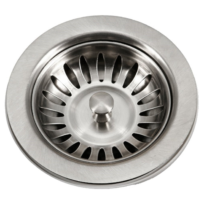 Houzer 190-9180 Sink Basket Strainer for 3.5-Inch Drain Openings