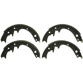 WagnerZ267R Riveted Brake Shoe Set, Rear