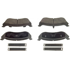 Wagner ThermoQuiet QC1109A Ceramic Disc Pad Set With Installation Hardware, Rear