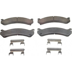 Wagner ThermoQuiet QC784 Ceramic Disc Pad Set With Installation Hardware, Front