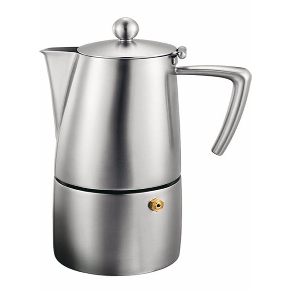 Cuisinox Stainless Steel Milano 10-Cup Espresso Coffeemaker