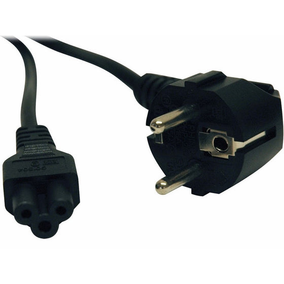 Tripp Lite 2 Prong European Computer Power Cord (C5 to SCHUKO CEE 7/7) 6-ft.(P058-006)