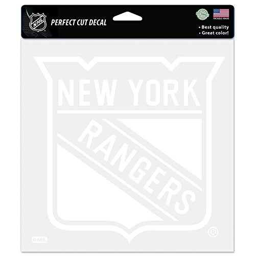 NHL New York Rangers WCR29633014 Perfect Cut Decals, 8" x 8"