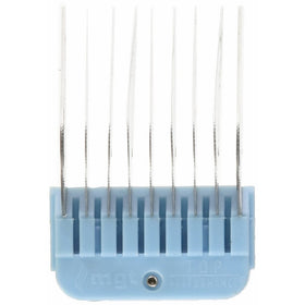 Master Grooming Tools Stainless Steel Snap-On Comb with 1-Inch Cut