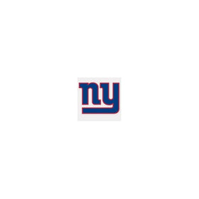 NFL New York Giants 63059011 Perfect Cut Color Decal, 4" x 4", Black