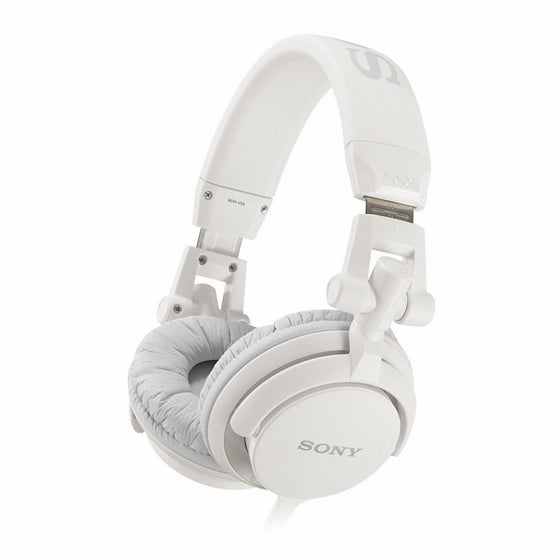 Sony MDRV55 White Extra Bass & DJ Headphones MDR-V55 MDRV55W