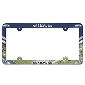 Seattle Seahawks Full Color License Plate Frame