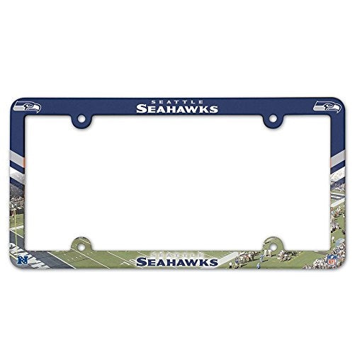 Seattle Seahawks Full Color License Plate Frame