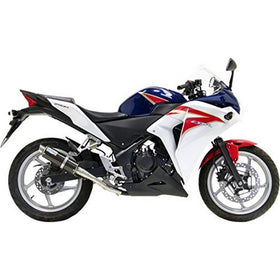 13-17 KAWASAKI EX300: Leo Vince SBK GP Corsa Slip-On Exhaust (10)