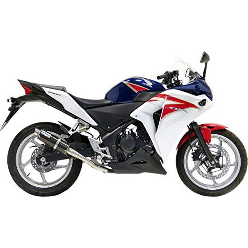 13-17 KAWASAKI EX300: Leo Vince SBK GP Corsa Slip-On Exhaust (10)