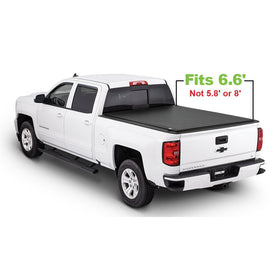 Tonno Pro LR-1045 Lo-Roll Black Roll-Up Truck BedTonneau Cover 2014-2018 Chevrolet Silverado/GMC Sierra 1500, 2015-2018 Silverado/GMC Sierra 2500 HD | Fits 6.6' Bed