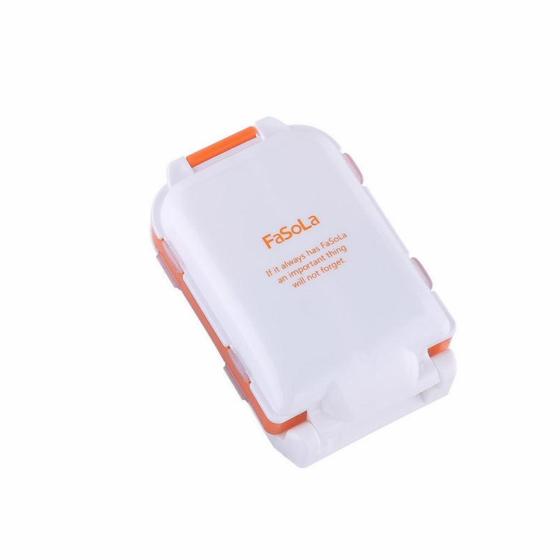 FaSoLa Portable Pill Case Box (Orange)