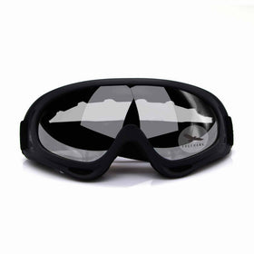 Freehawk Adjustable UV Protective Outdoor Glasses Motorcycle Goggles Dust-proof Protective Combat Goggles Sunglasses Outdoor Tactical Goggles to Prevent Particulates in Clear