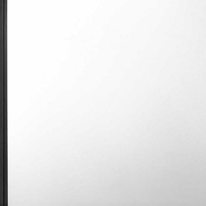 Molded Wooden Frame Dresser Top Mirror, Gray and Silver - BM215192