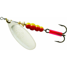 Mepp's Aglia Plain Treble Fishing Lure, 1/2-Ounce, Silver