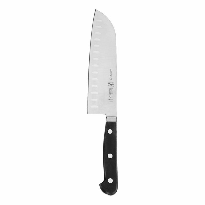 J.A. Henckels International Henckels Classic 7-Inch Santoku Knife with Hollow Edge