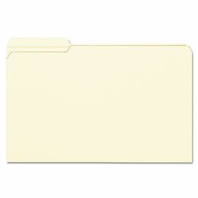 Smead File Folder, Reinforced 1/3-Cut Tab Left Position, Legal Size, Manila, 100 Per Box (15335)