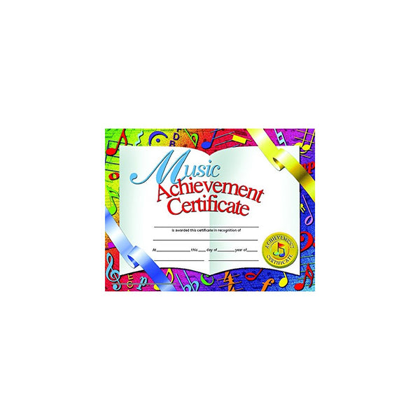 Music Certificate (Set of 30)