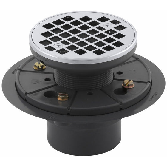 Kohler K-9135-CP Round Design Tile-In Shower Drain, Polished Chrome