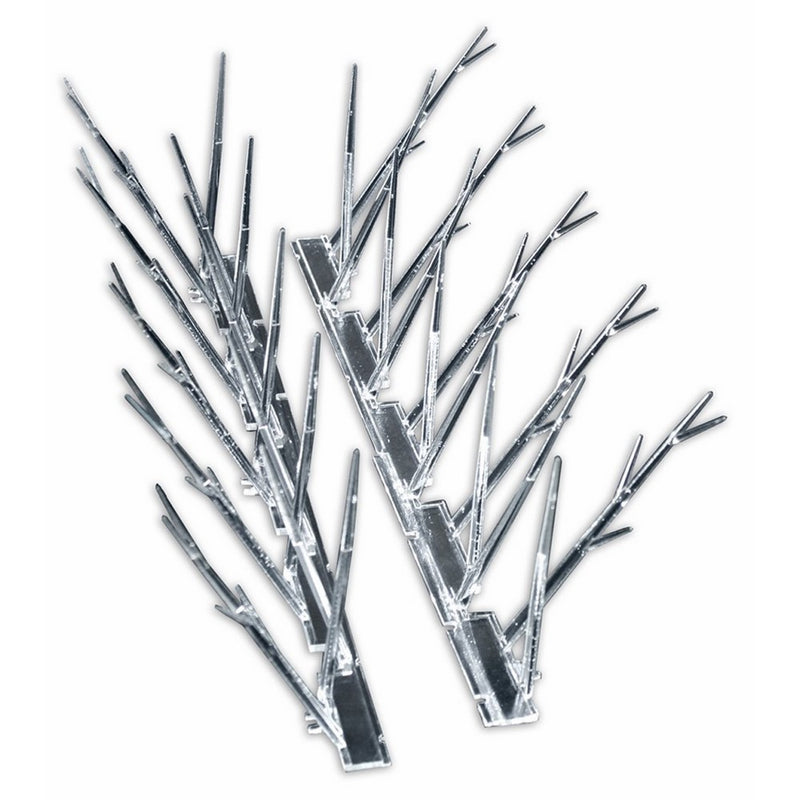 Bird-X Plastic Polycarbonate Bird Spikes, Covers 100 feet