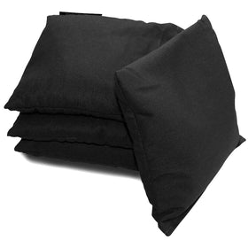 Driveway Games All Weather Corntoss Bean Bags Black - 4 Pack