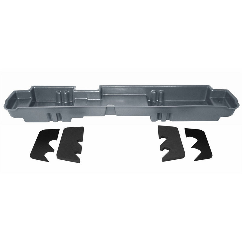 DU-HA Under Seat Storage Fits 11-16 Ford F-250 thru F-550 Super Duty Crew, Gray, Part #20094
