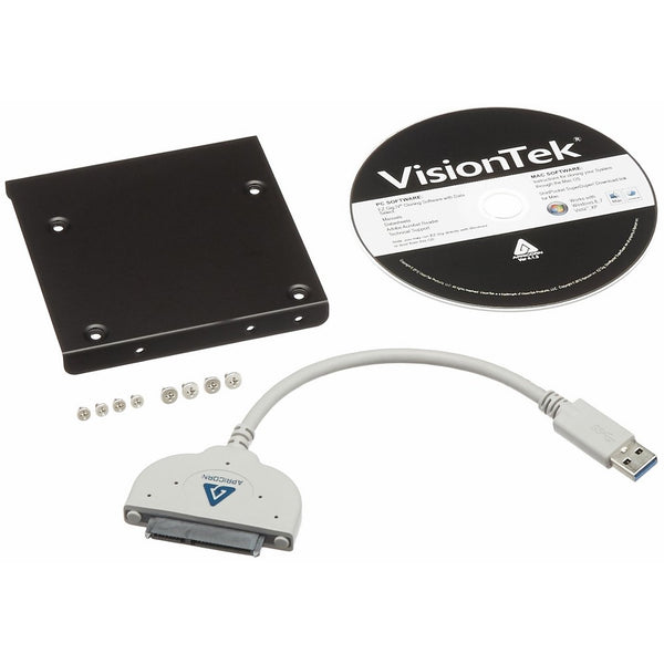 VisionTek Universal Solid State Drive Cloning and Transfer Kit (USB 3.0 to SATA) - 900537