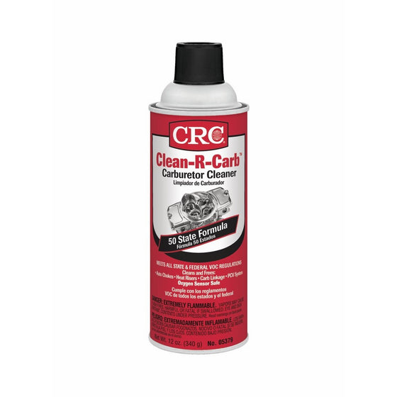 CRC 05379 Clean-R-Carb Carburetor Cleaner (50 State Formula) - 12 Wt Oz